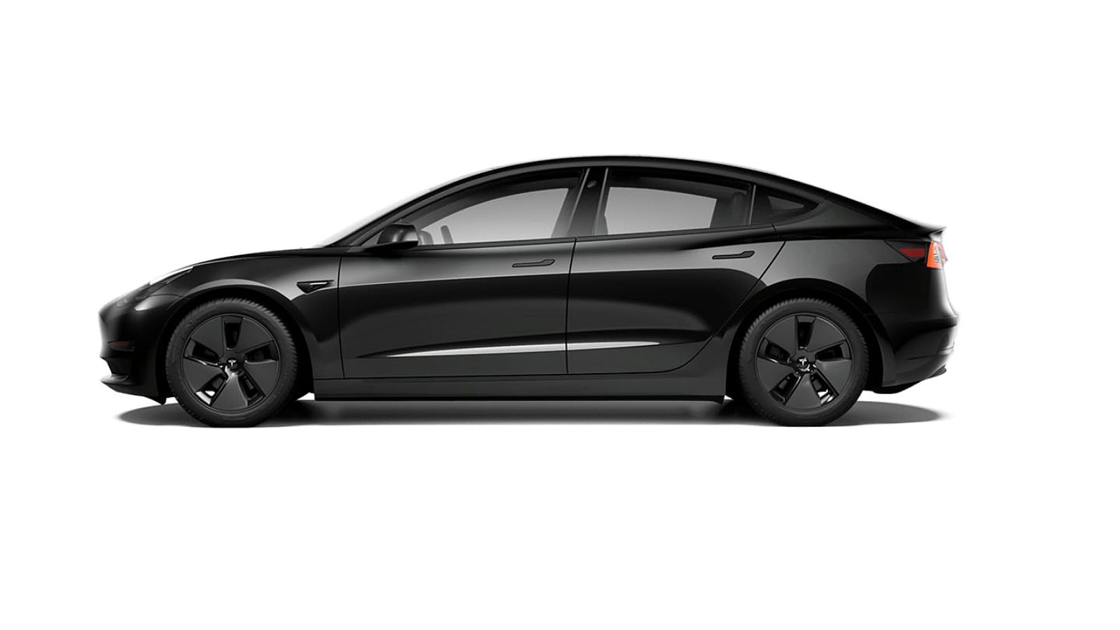 Black 2023 Tesla Model 3