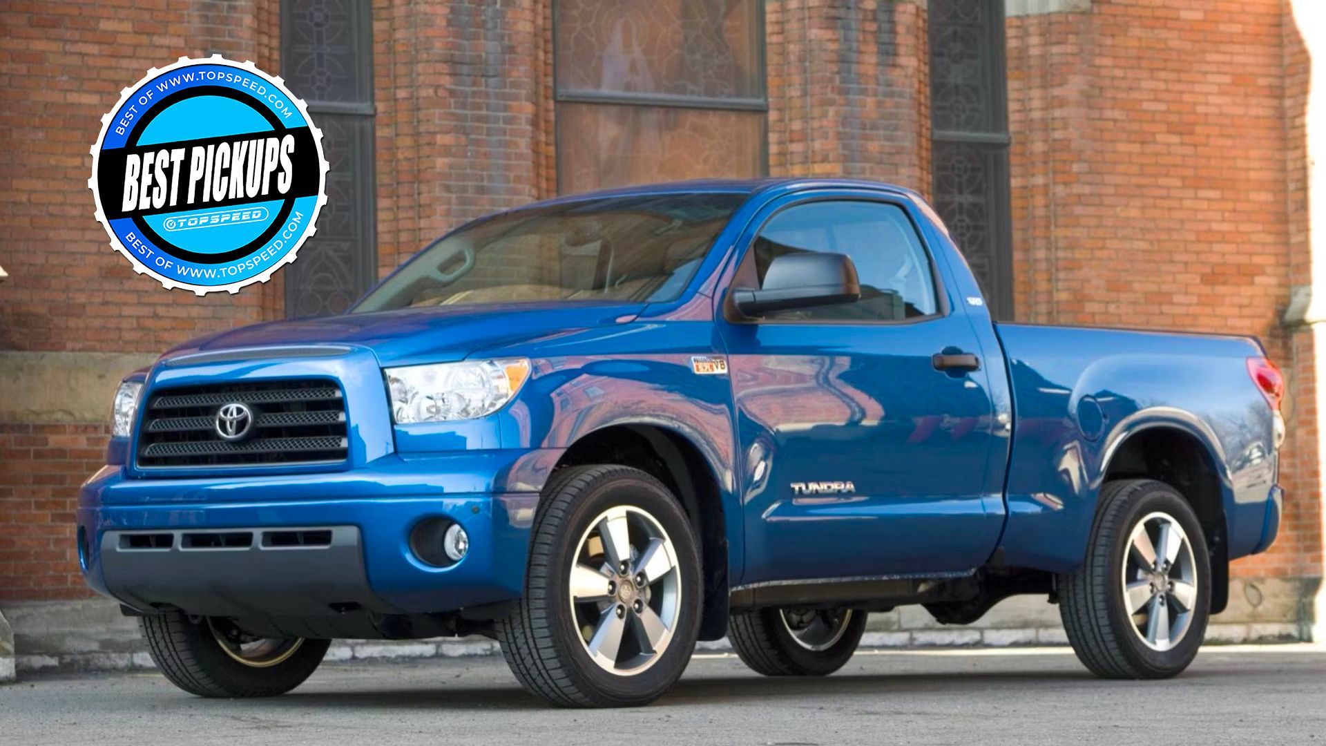 Blue 2008 Toyota Tundra