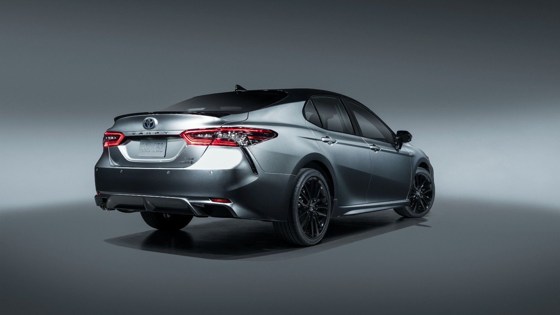 Gray 2021 Toyota Camry Hybrid