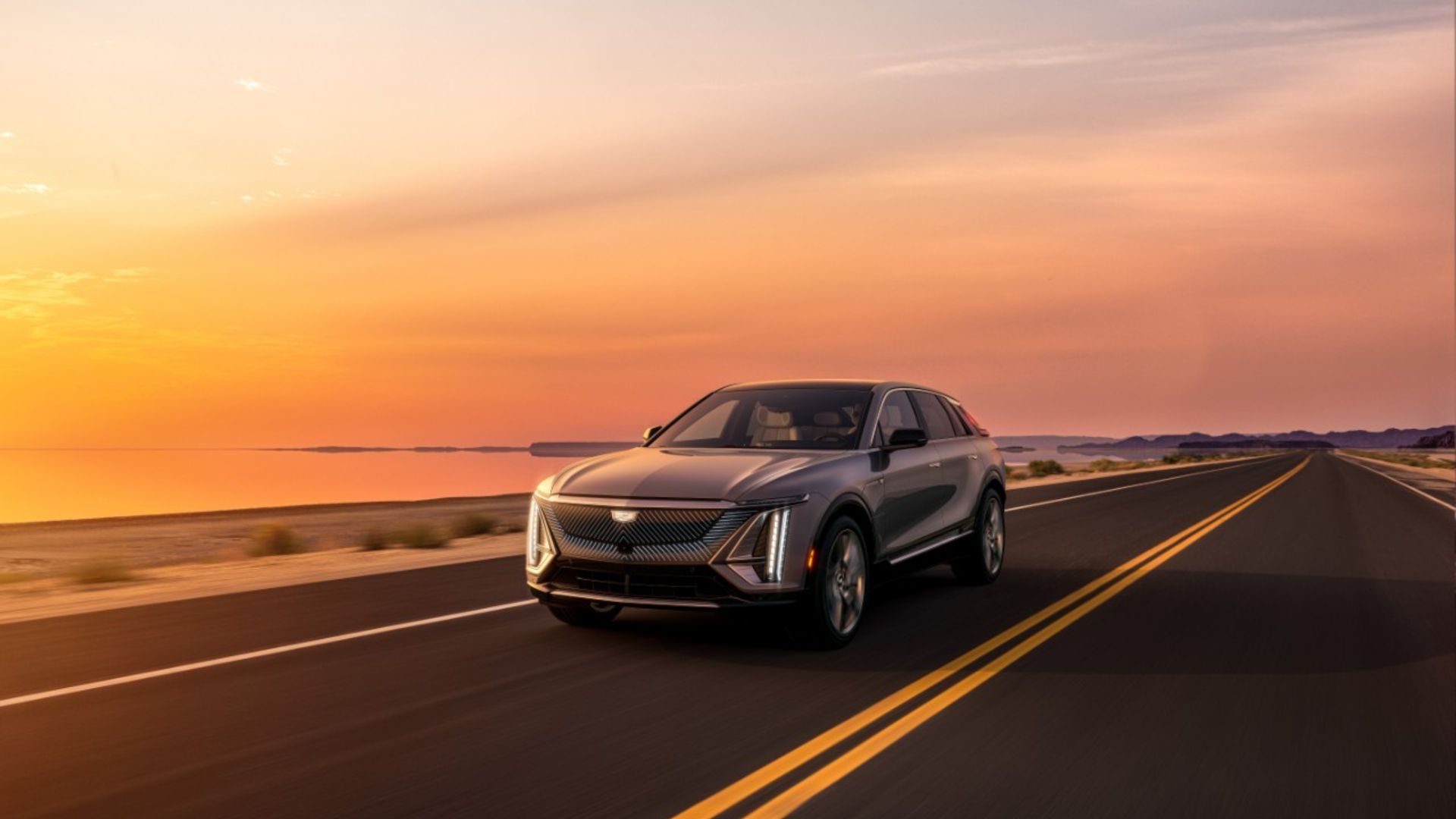 Silver Color Cadillac Lyriq