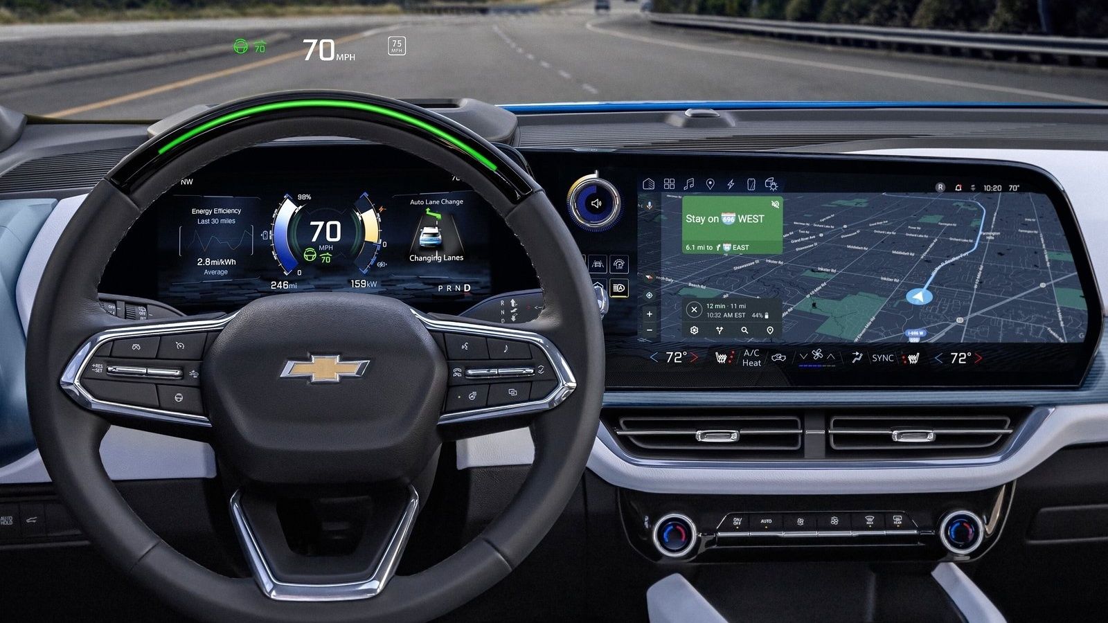 2024 Chevrolet Equinox EV infotainment system