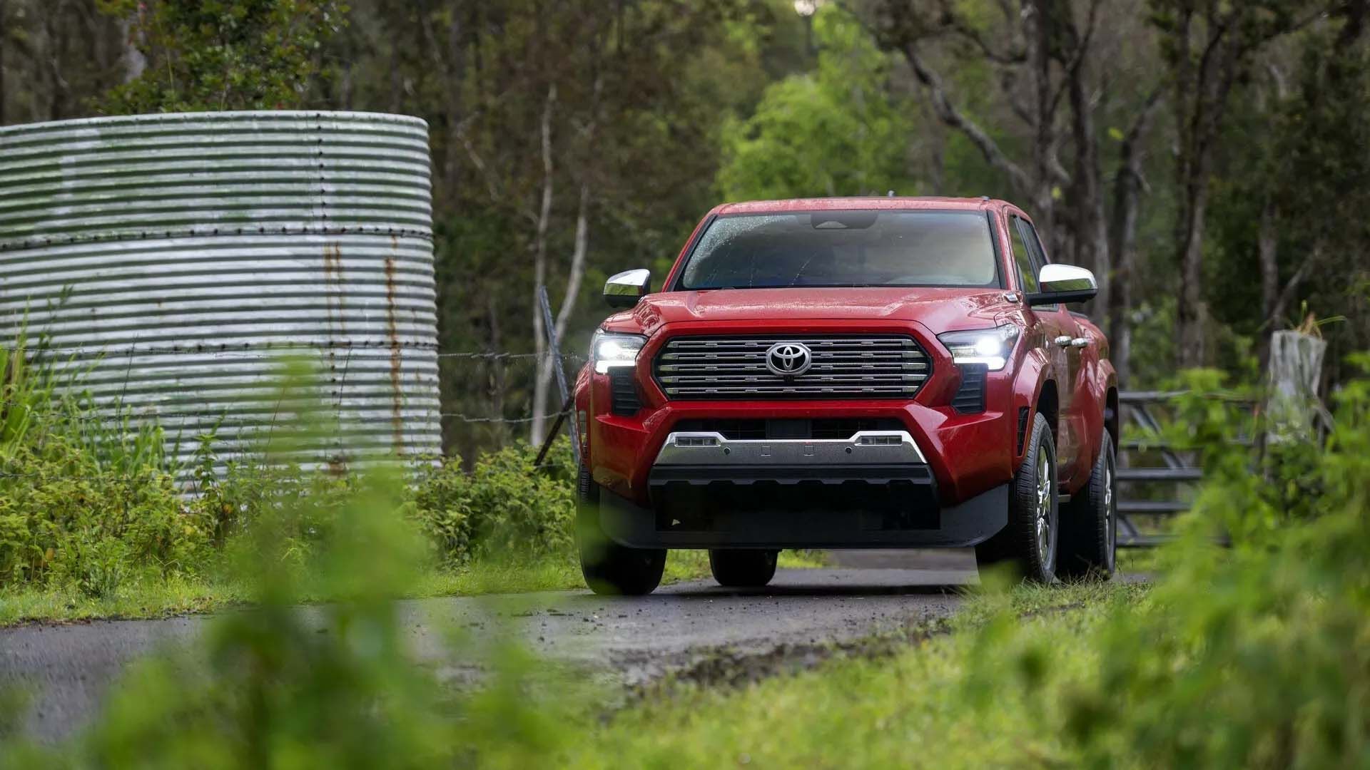 2024 Toyota Tacoma Limited Hybrid driving