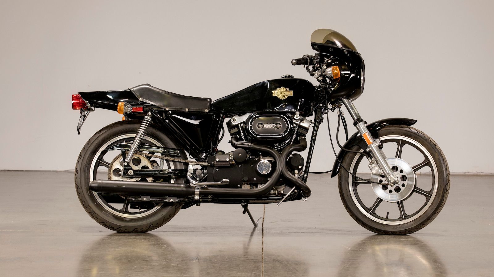 Harley Davidson XLCR studio shot