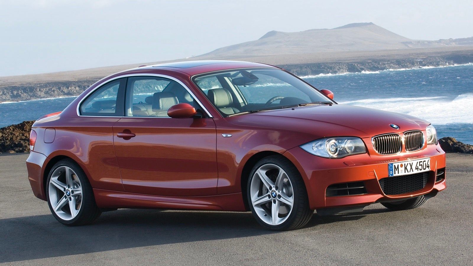 2008 red BMW 135i