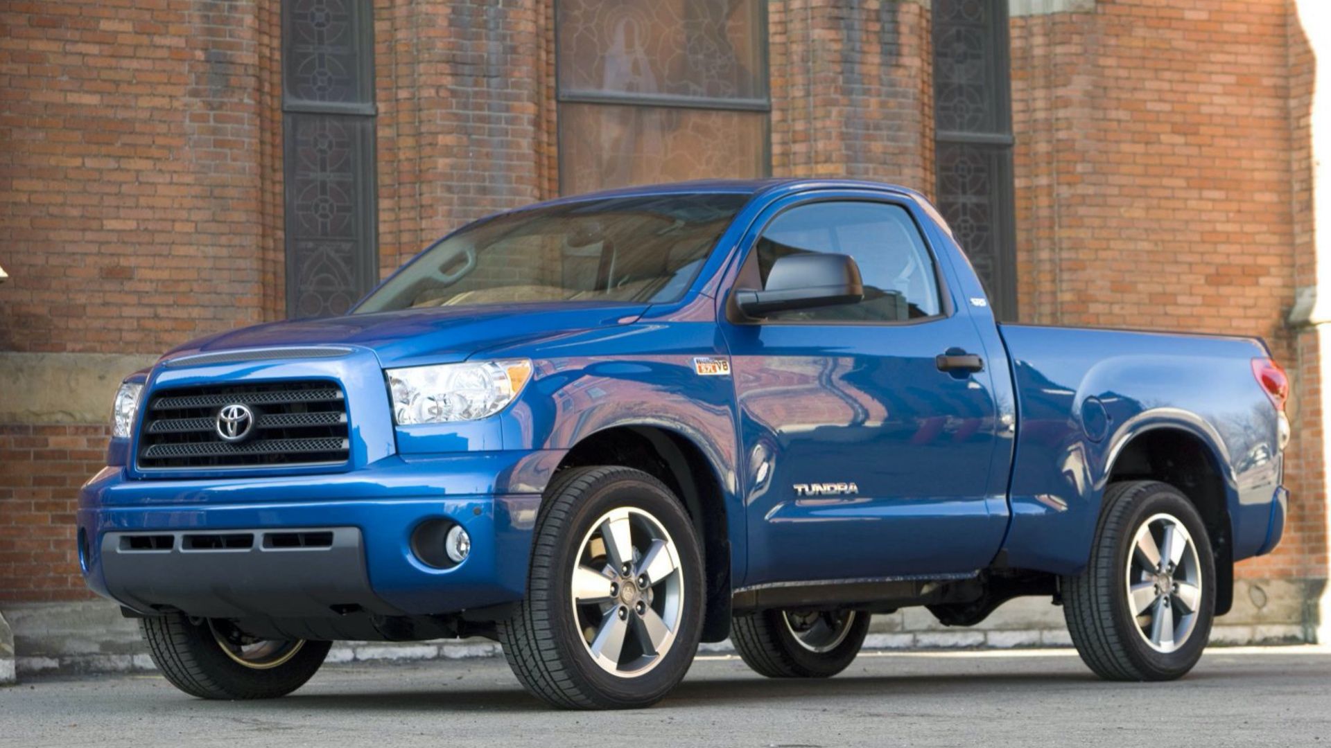 Blue 2008 Toyota Tundra