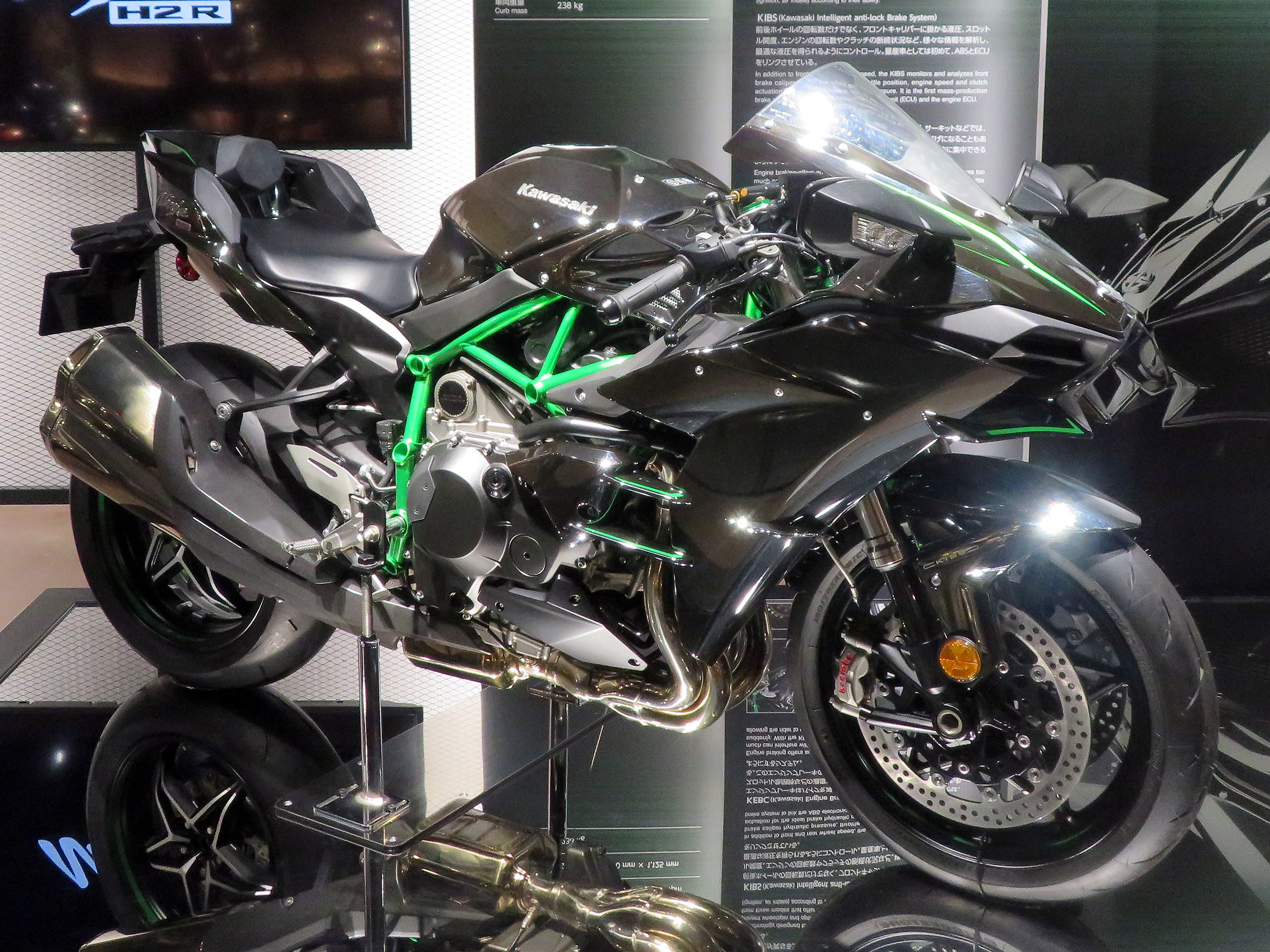 Kawasaki ninja h2r on sale top speed mph