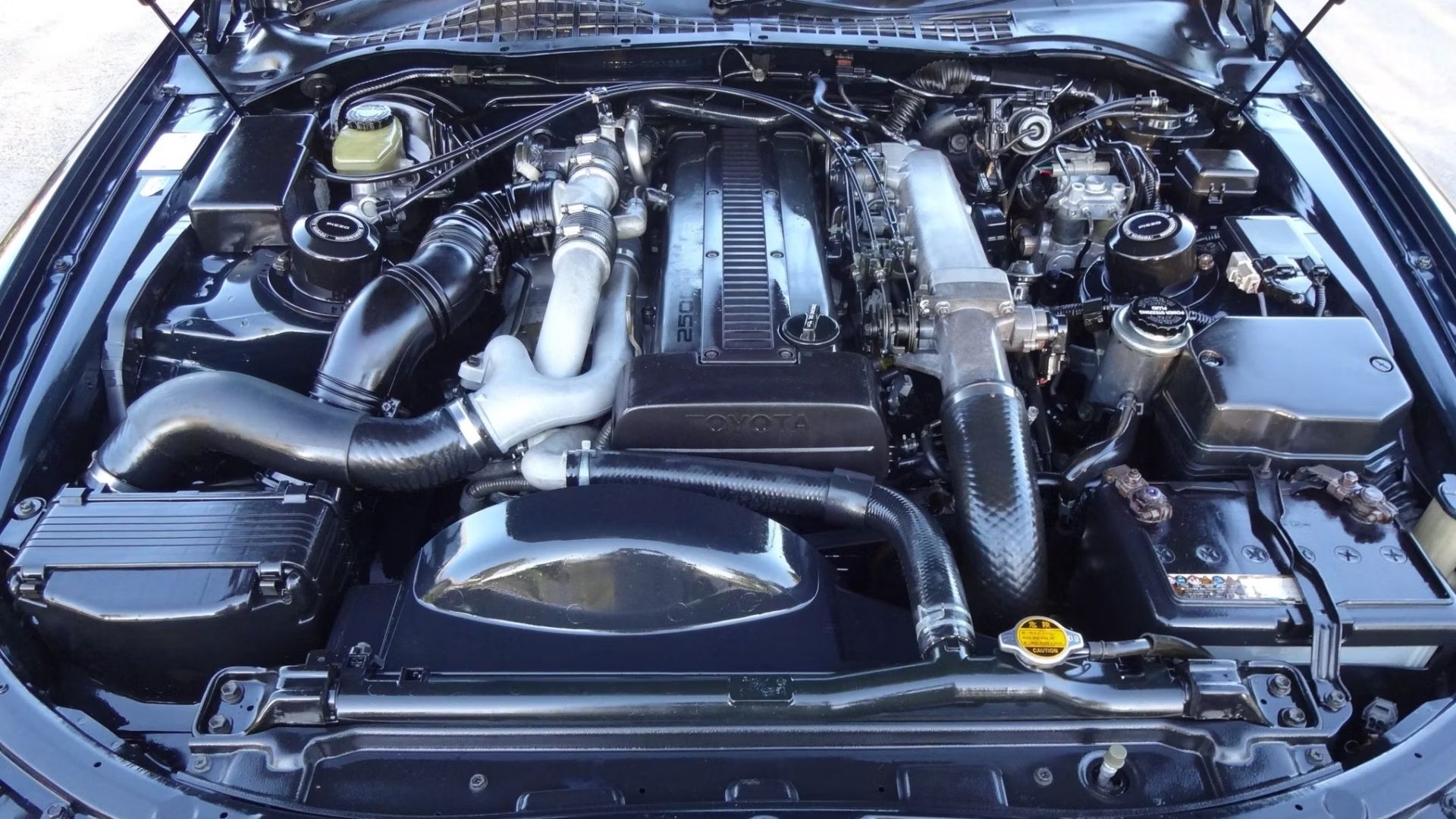 1991 Toyota Soarer 1JZ-GTE engine bay