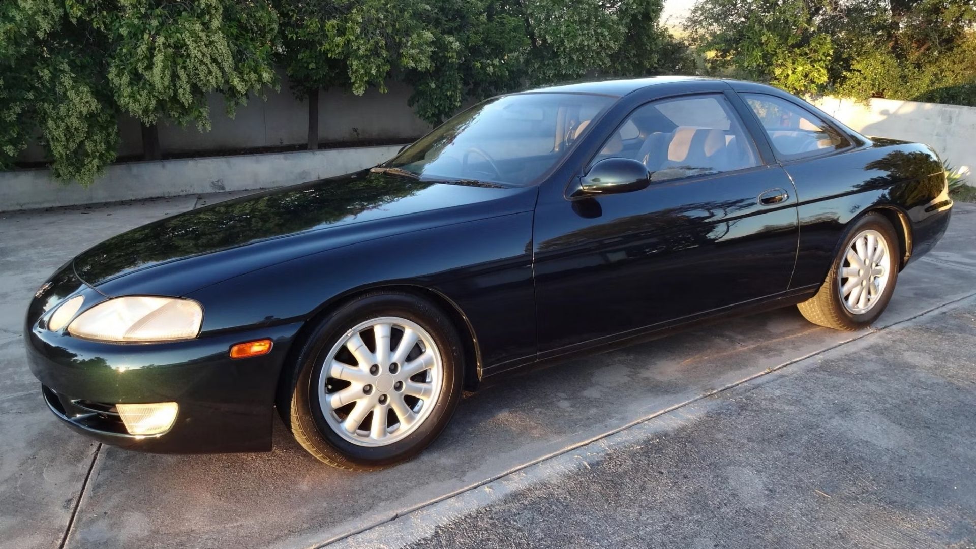 Black 1991 Toyota Soarer GT