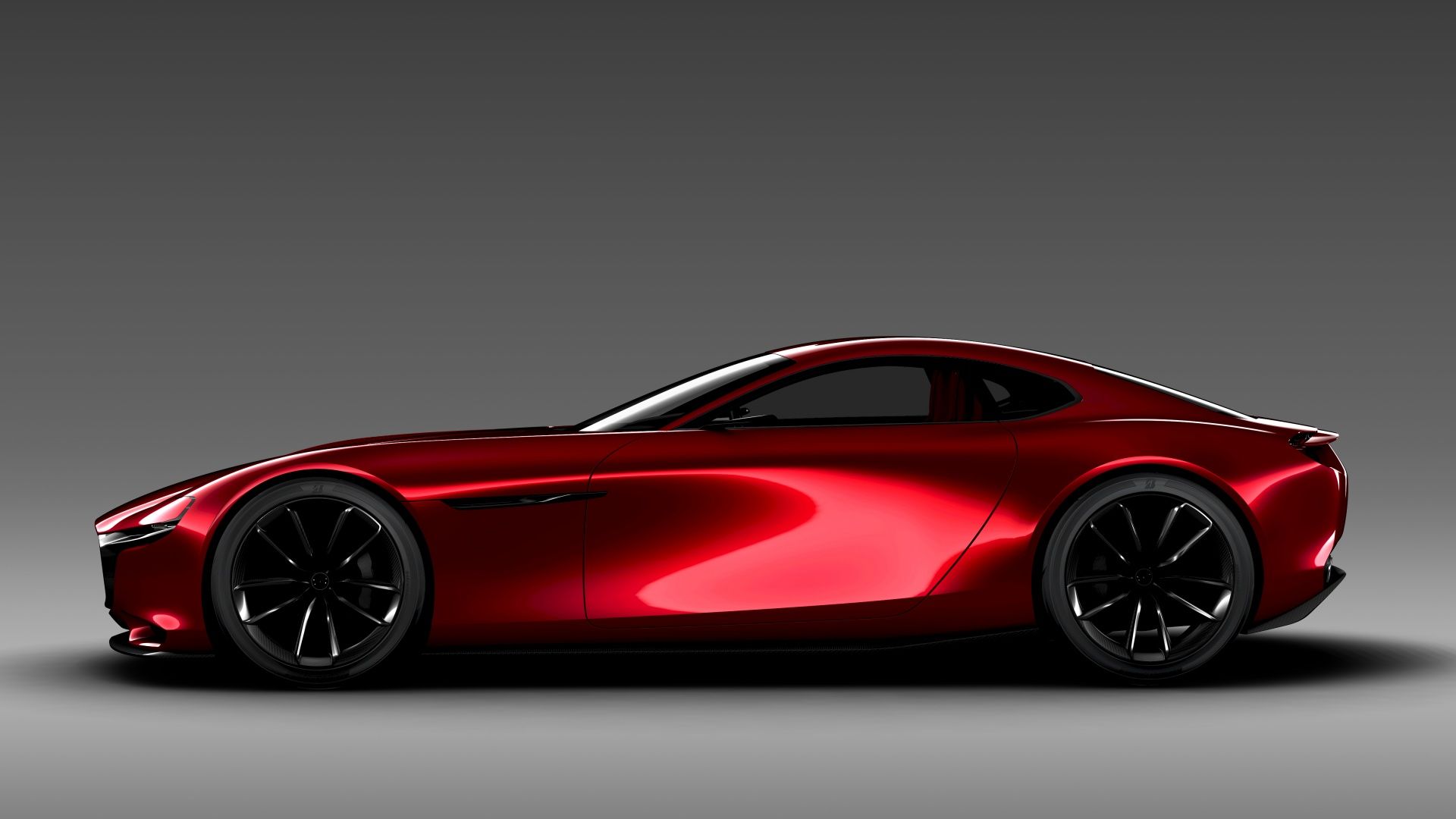 red 2015 Mazda RX Vision