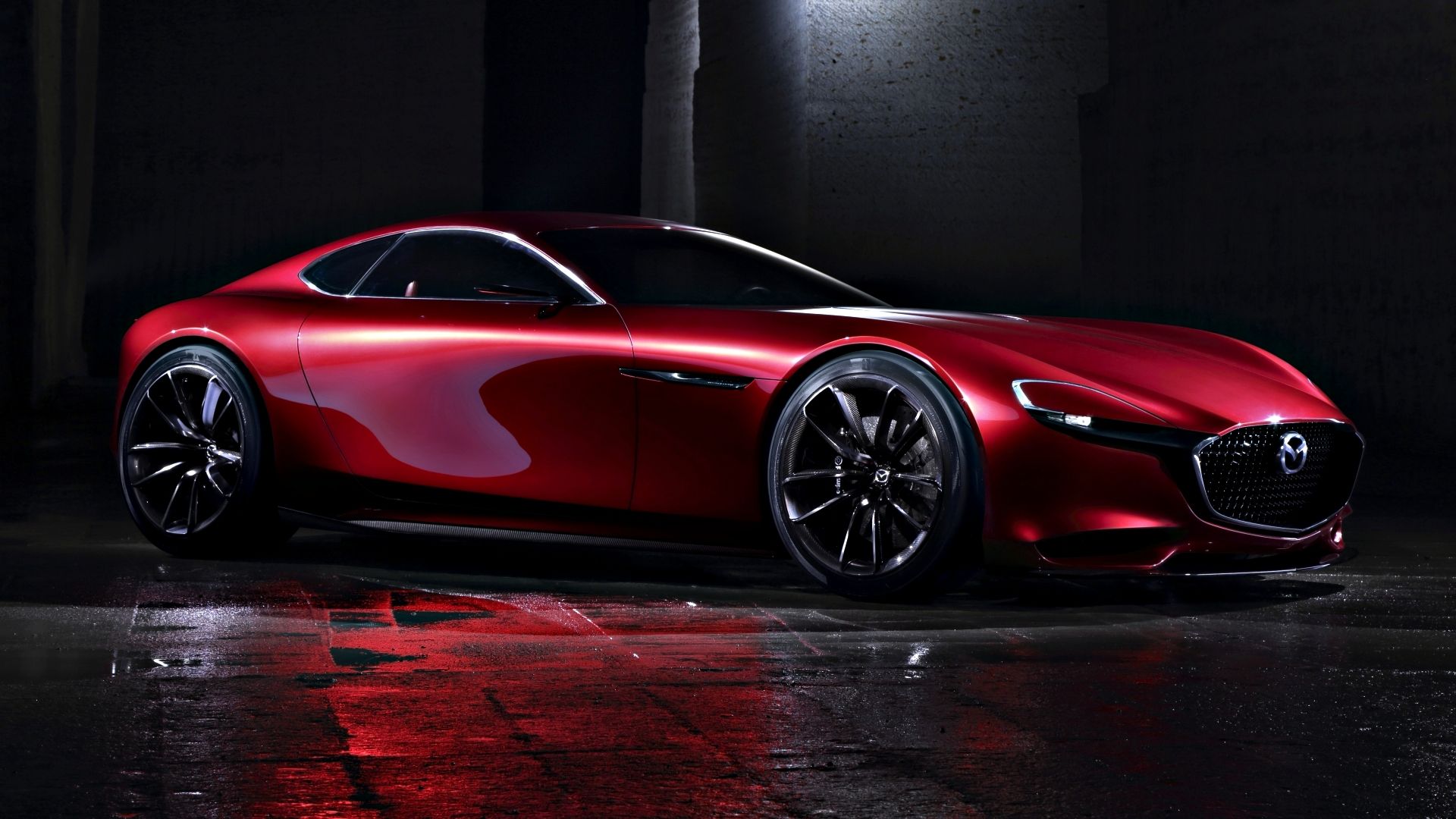 Red Mazda RX-VISION Concept