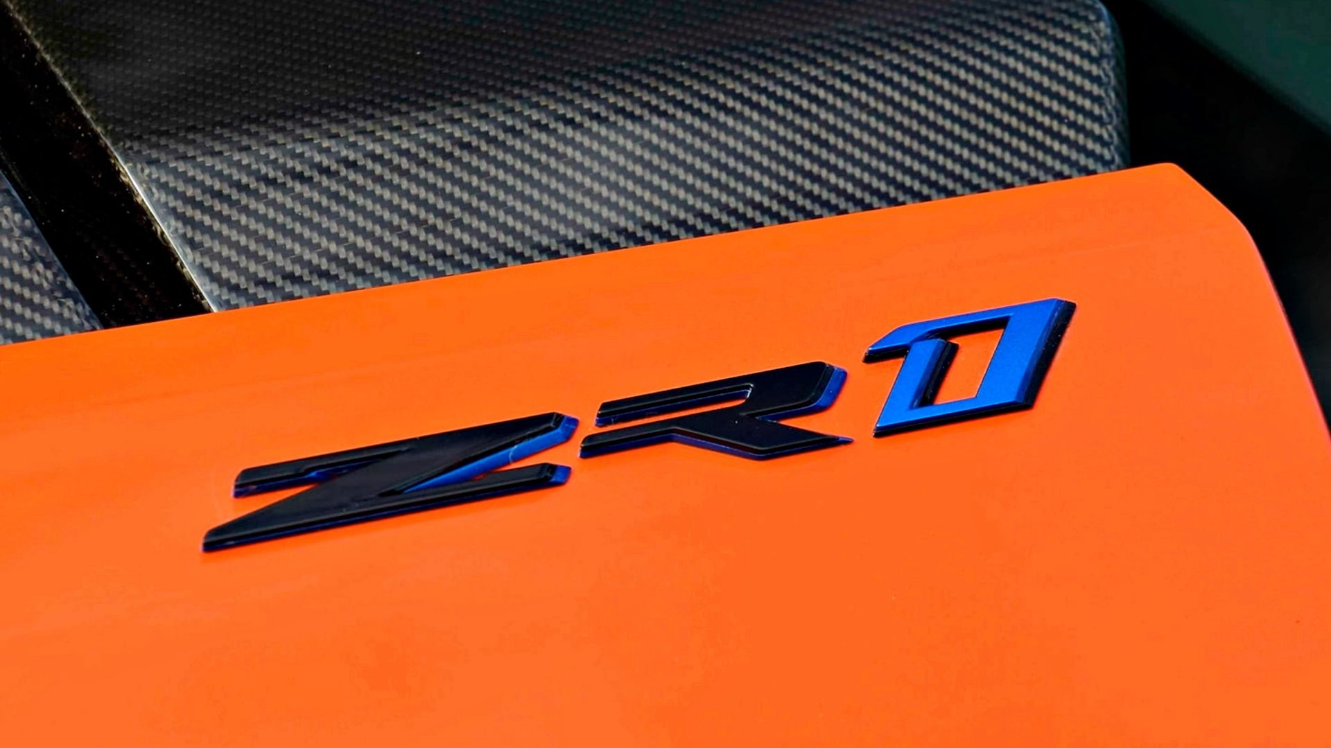 Orange 2019 Chevrolet Corvette C7 ZR1