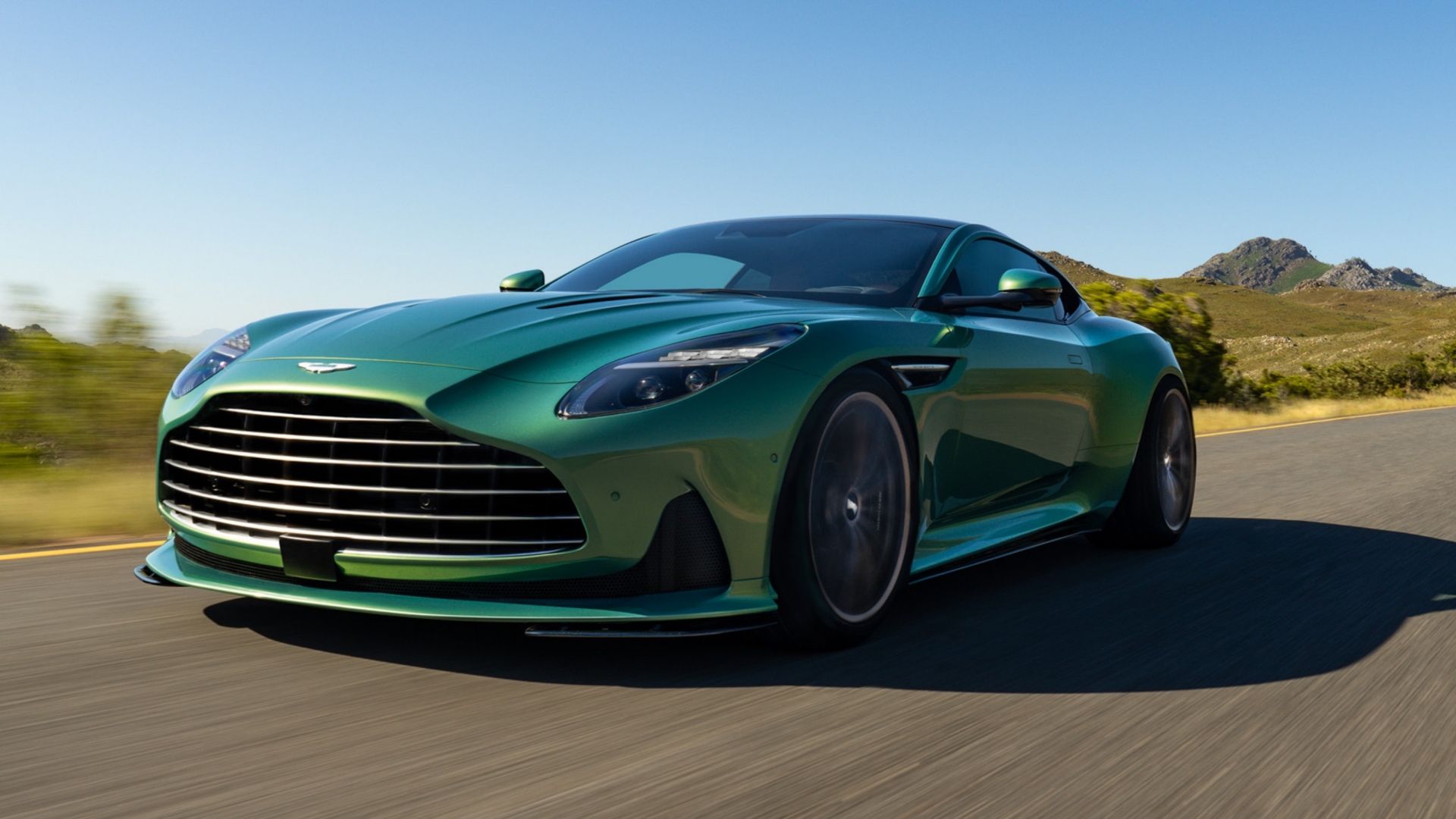 Green 2024 Aston Martin DB12