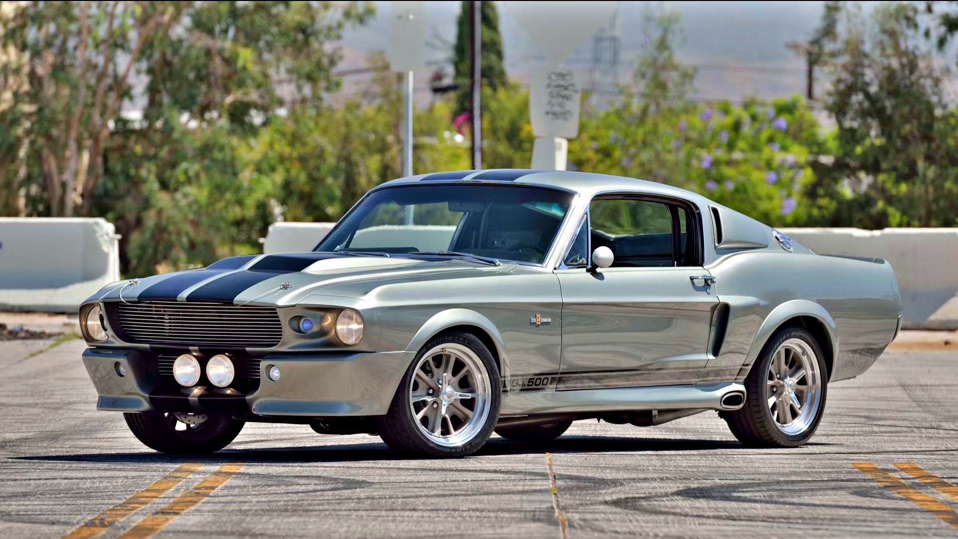 Silver 1967 Ford Mustang 'Eleanor'