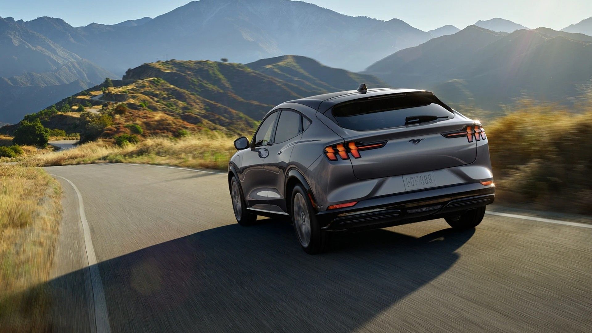 Gray 2023 Ford Mustang Mach-E