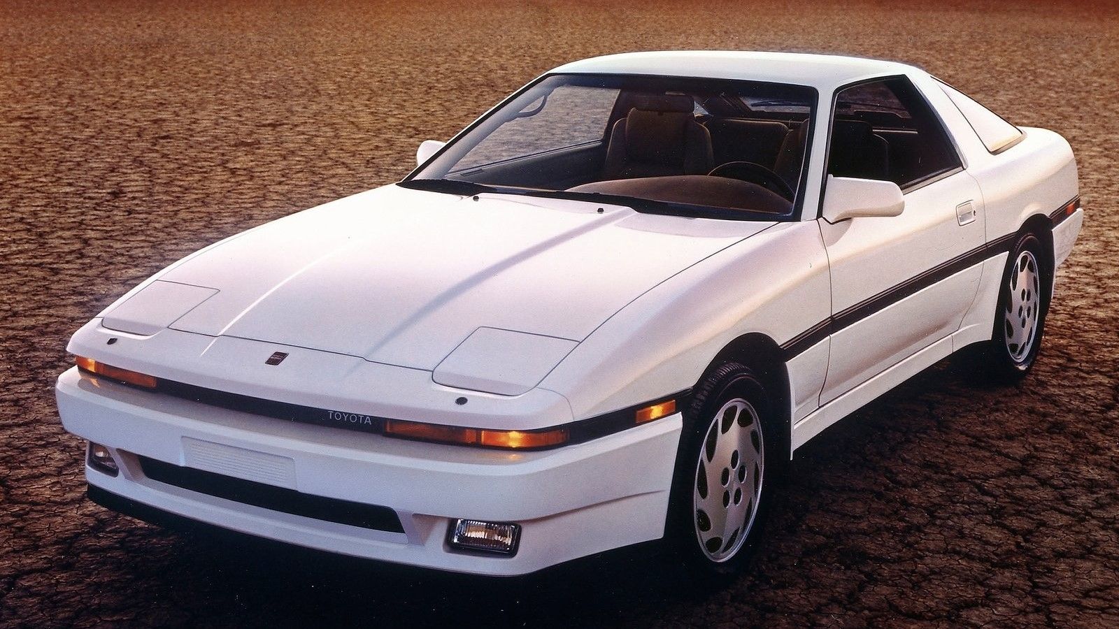 White 1987 Toyota Supra