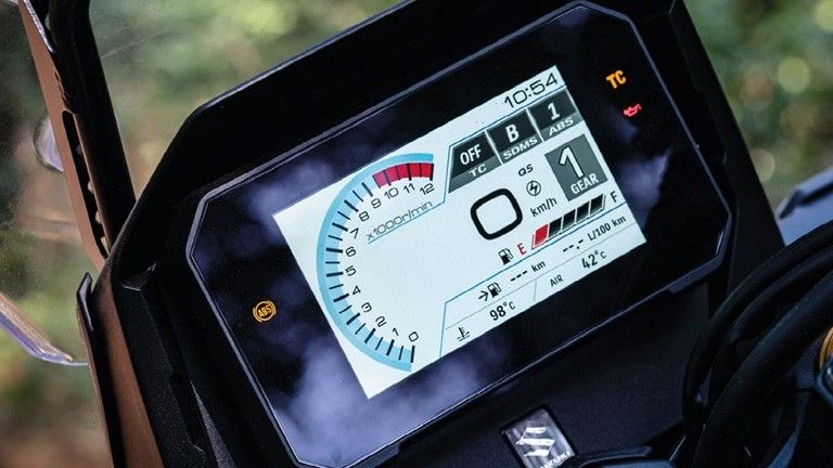 Layar TFT Suzuki V-Strom 800DE
