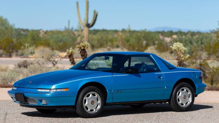 Blue 1991 Buick Reatta