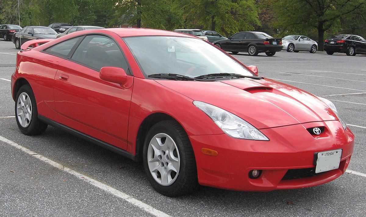 Toyota Celica GT 2000 vermelho