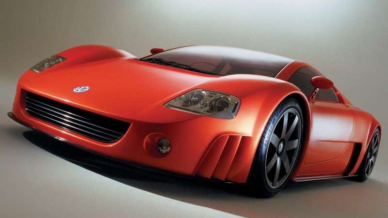 Vermelho 2001 Volkswagen W12 Nardo