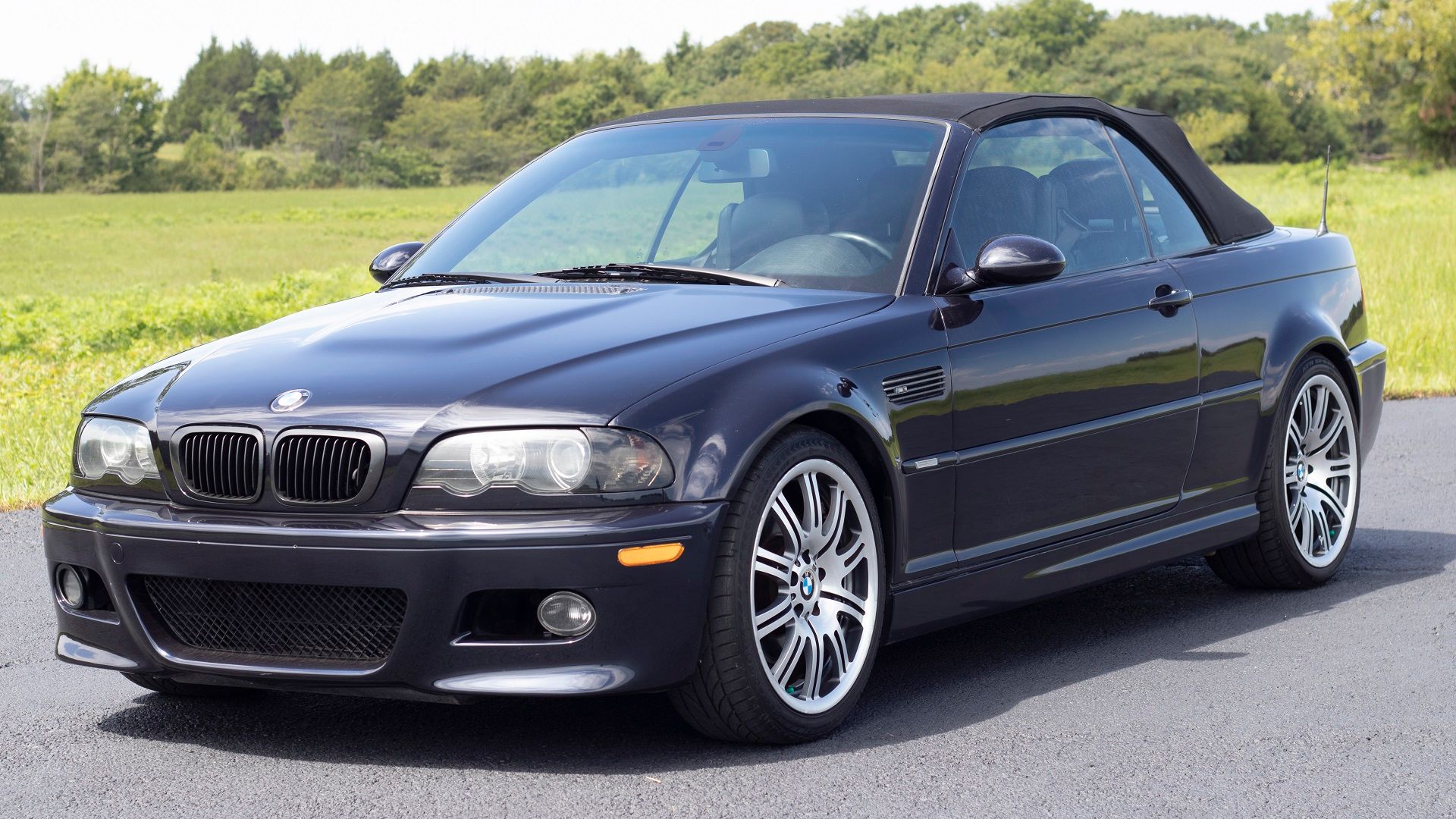 A parked 2006 BMW M3 Convertible