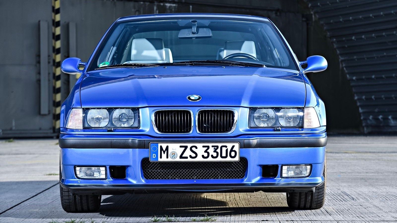 1995 estoril blue BMW M3 Sedan
