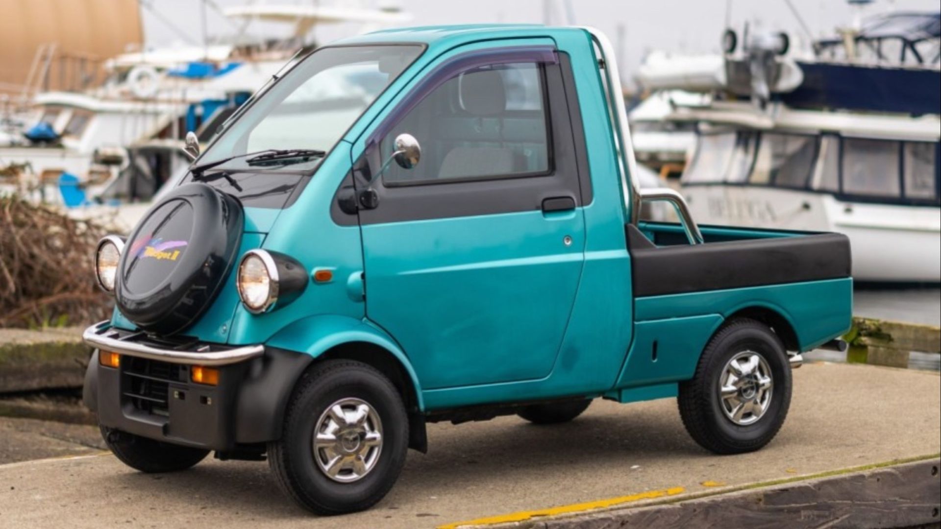 Azul-petróleo 1996 Daihatsu Midget II