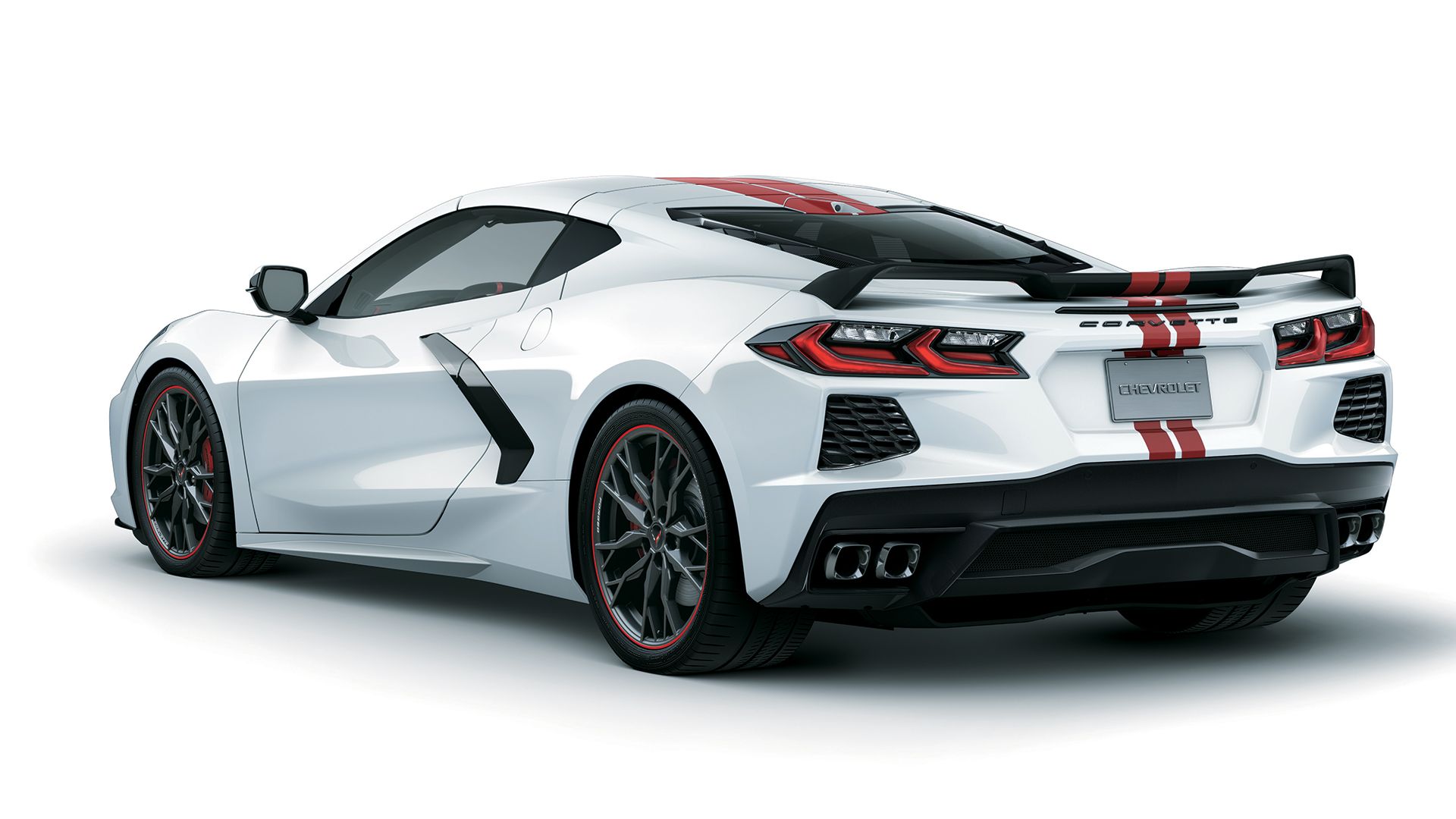 Visão traseira do Corvette Limited Racing Style Edition 2023