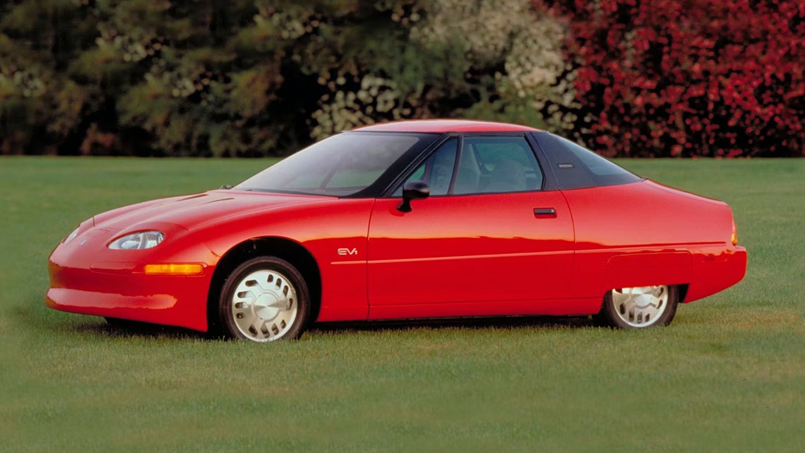 GM EV1 red