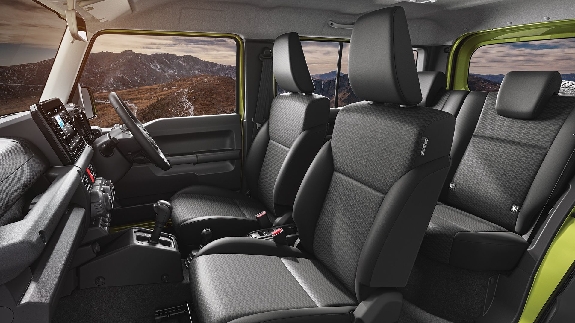 2023 Suzuki Jimny 5-door interior