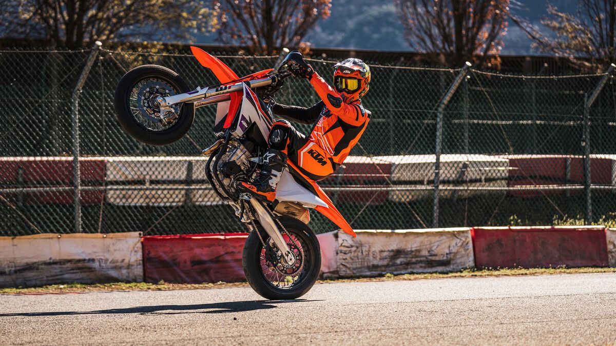 The KTM 450 SMR Is Ready To Rule The Race-Track In 2024