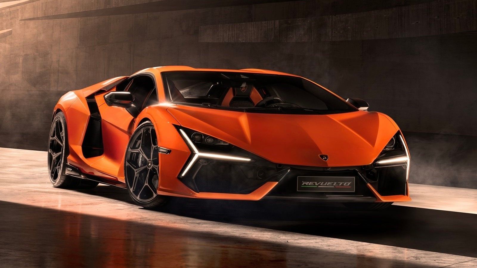 orange 2024 Lamborghini Revuelto 