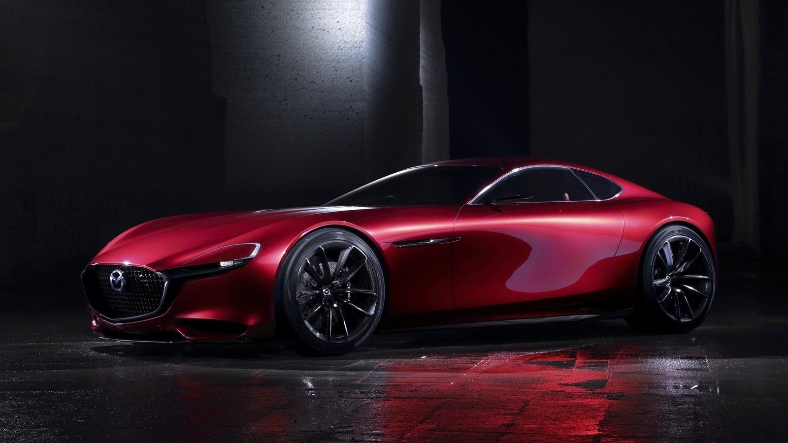 2015 red Mazda RX Vision Concept