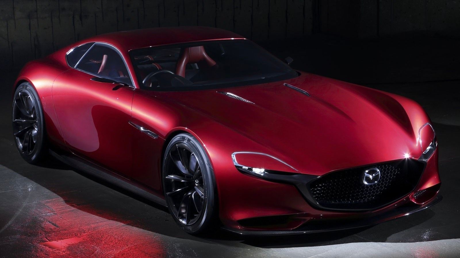 2015 red Mazda RX-Vision Concept 