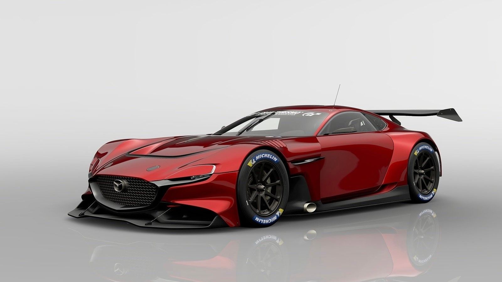 Conceito Mazda RX-Vision GT3 vermelho 2000 