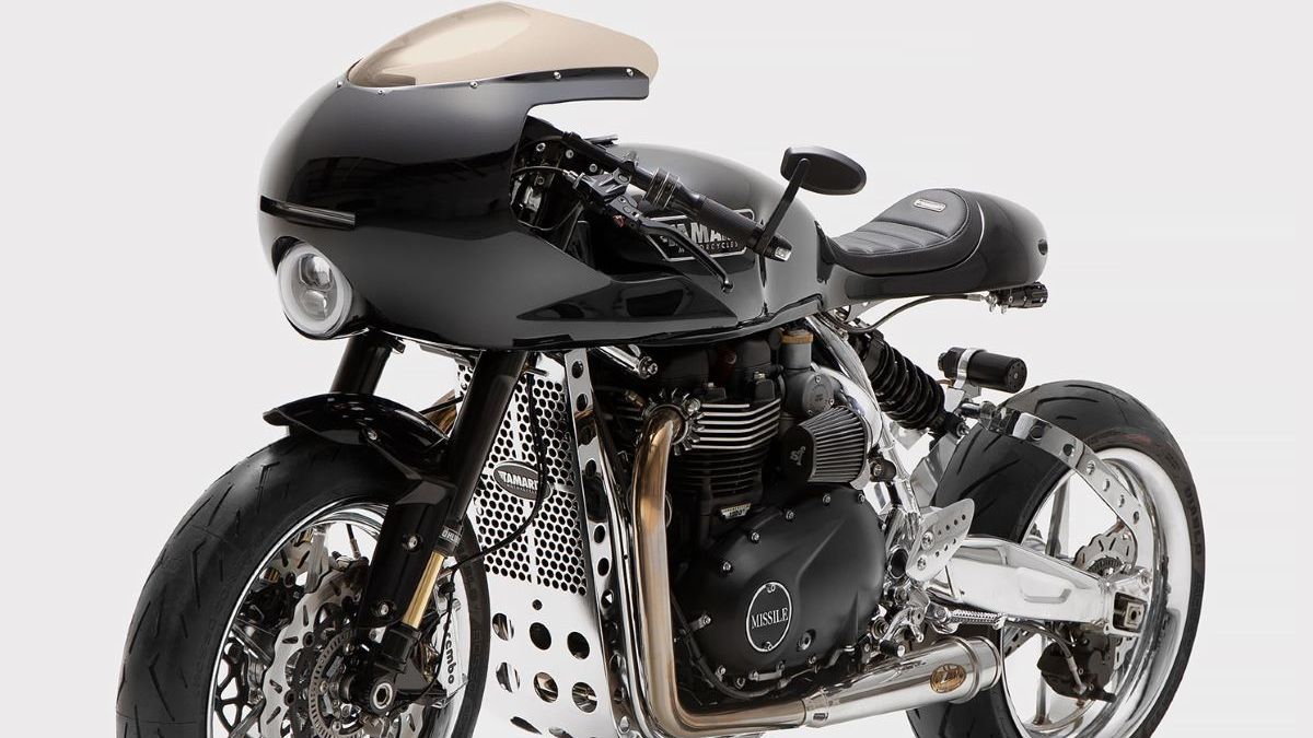 Rudal Sepeda Motor Tamarit berdasarkan Thruxton