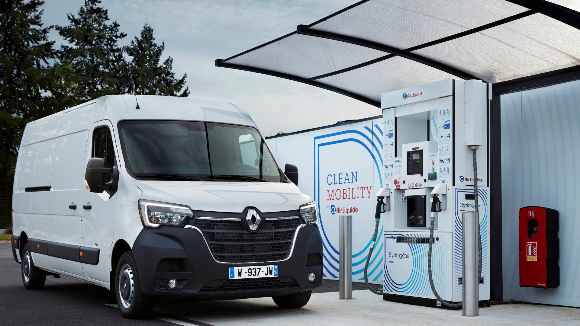 Renault Master Van H2-Tech branca 