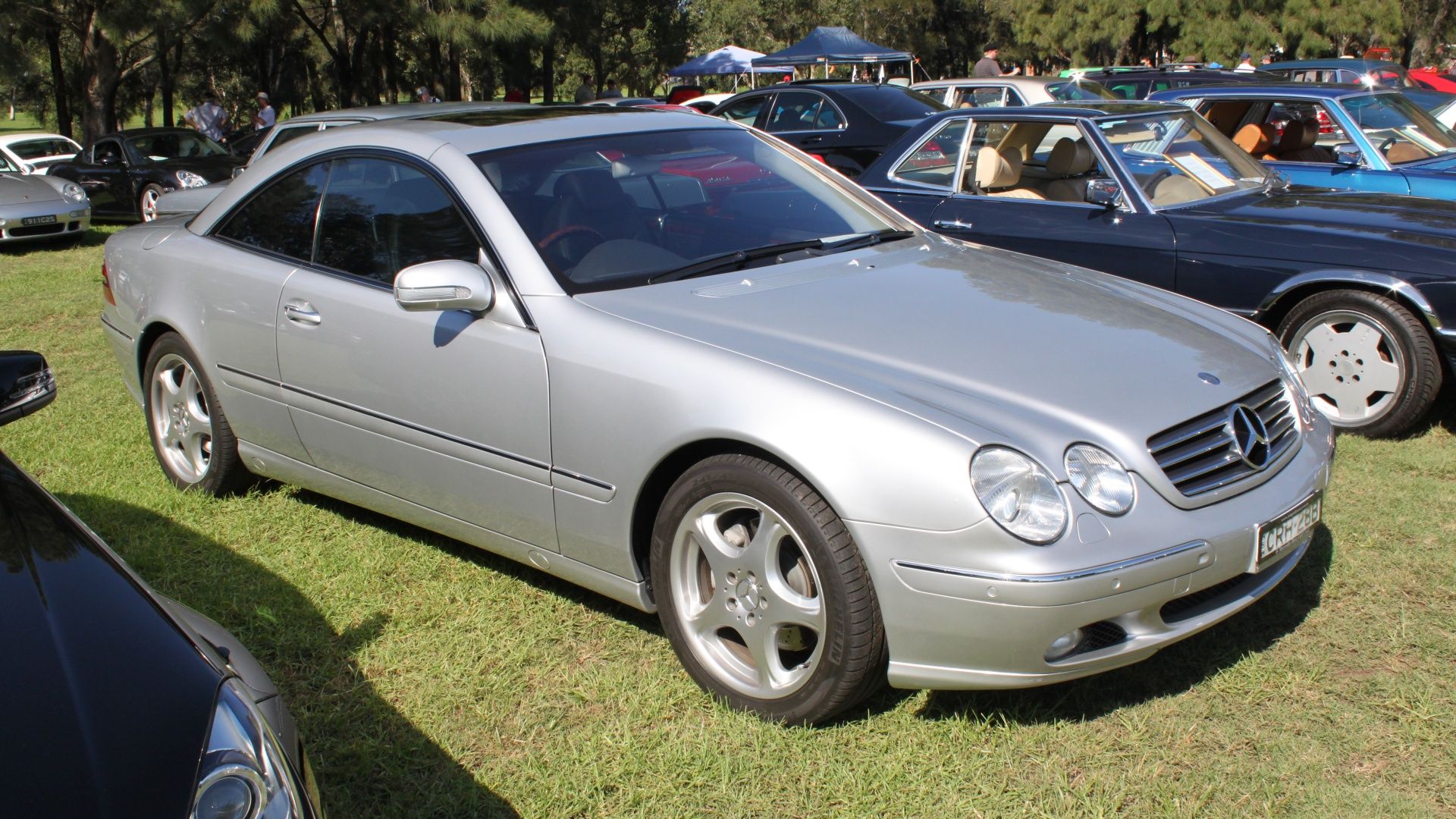 cinza 2002 Mercedes CL500 C215