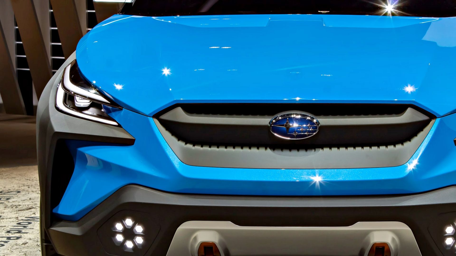 Blue Subaru Viziv Adrenaline Concept 