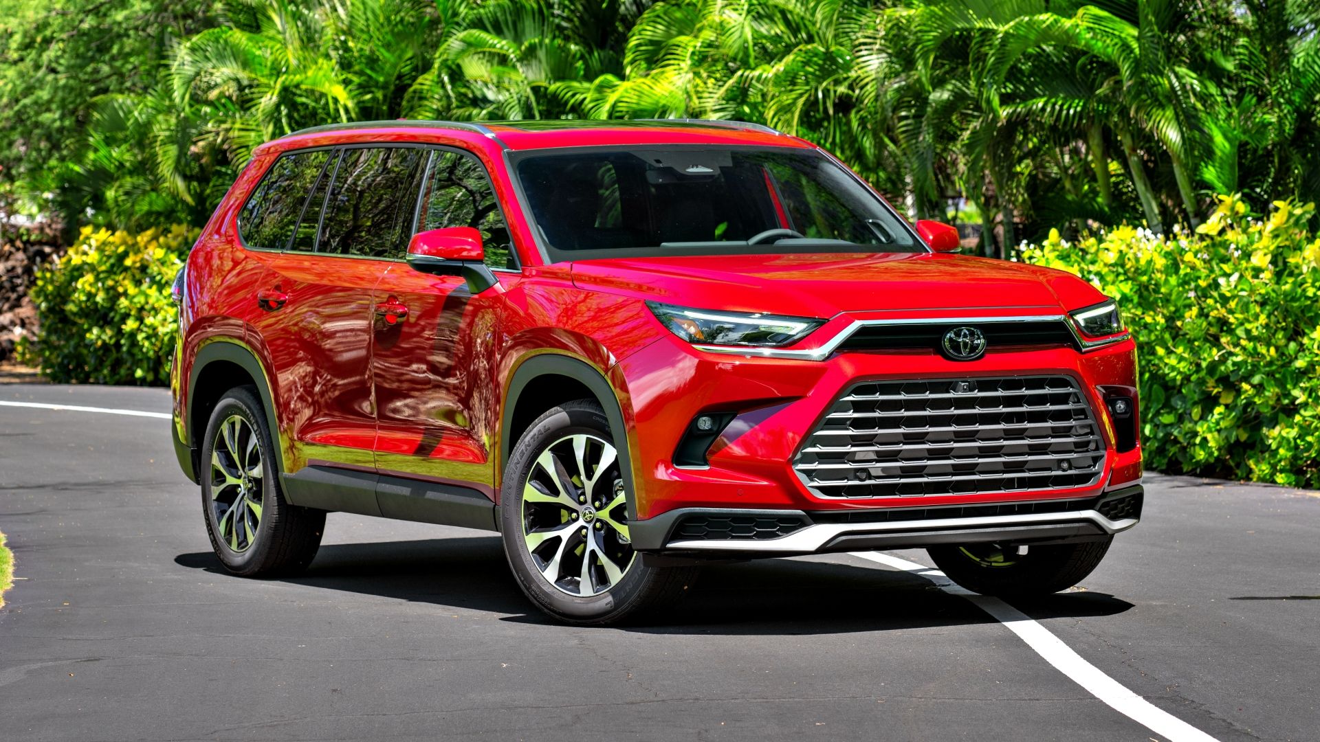 Red 2024 Toyota Grand Highlander