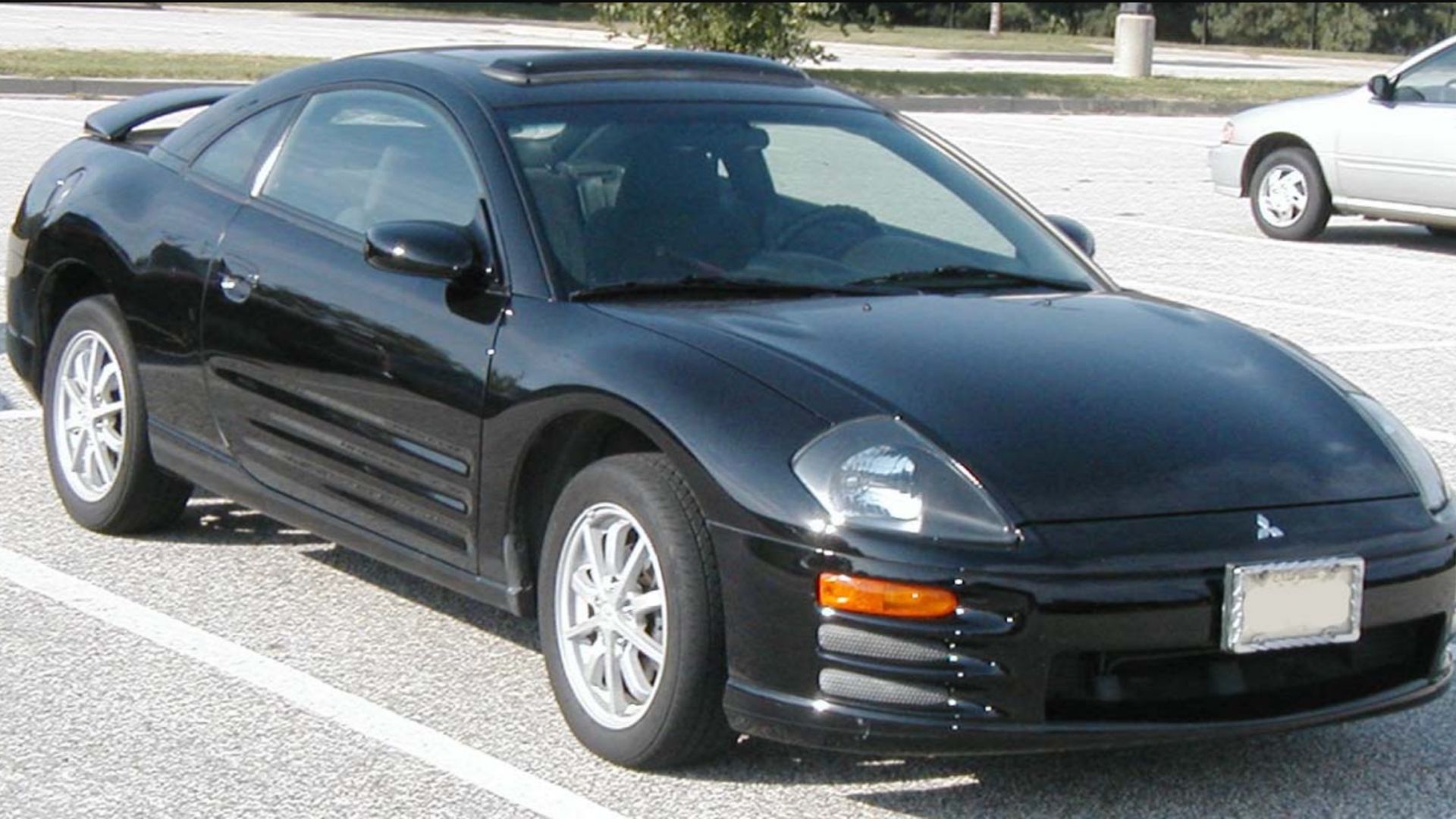 Eclipse preto MItsubishi 