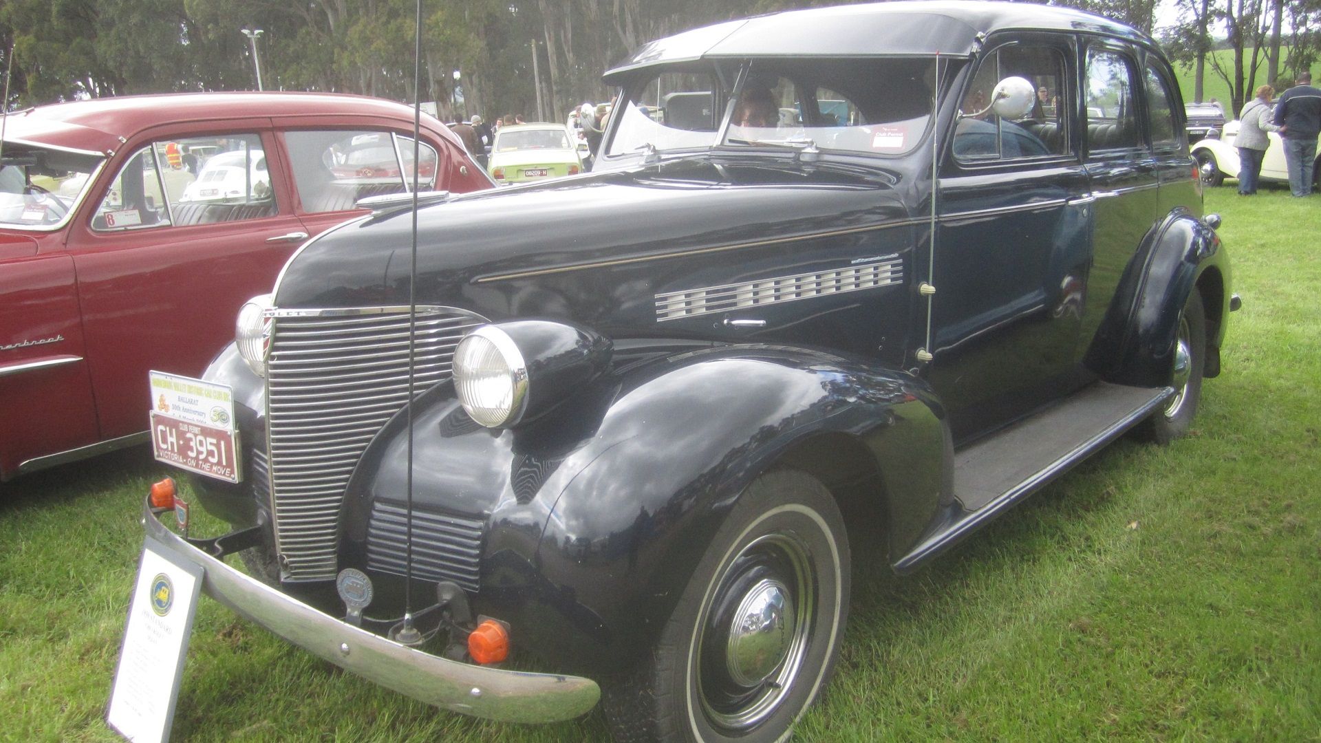 A parked 1939 Chevrolet 