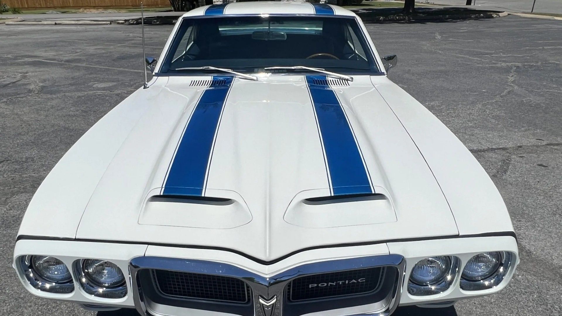 1969 Branco Pontiac Firebird Trans Am