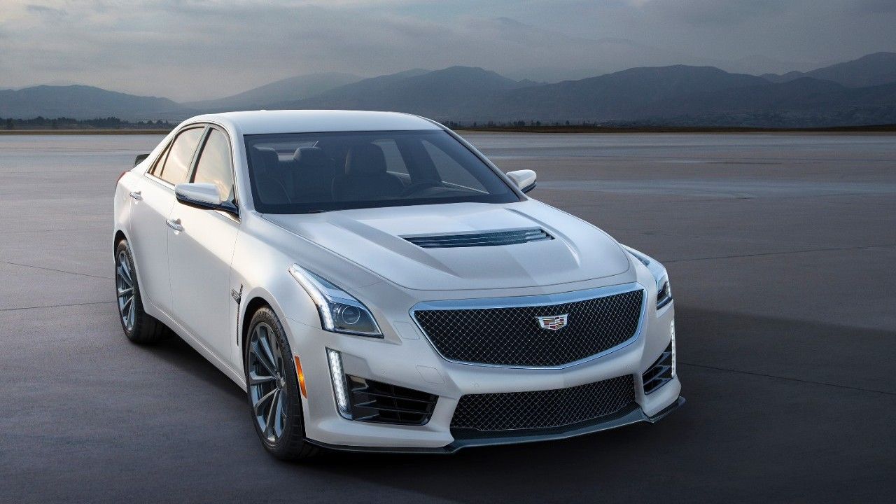 White 2016 Cadillac CTS-V