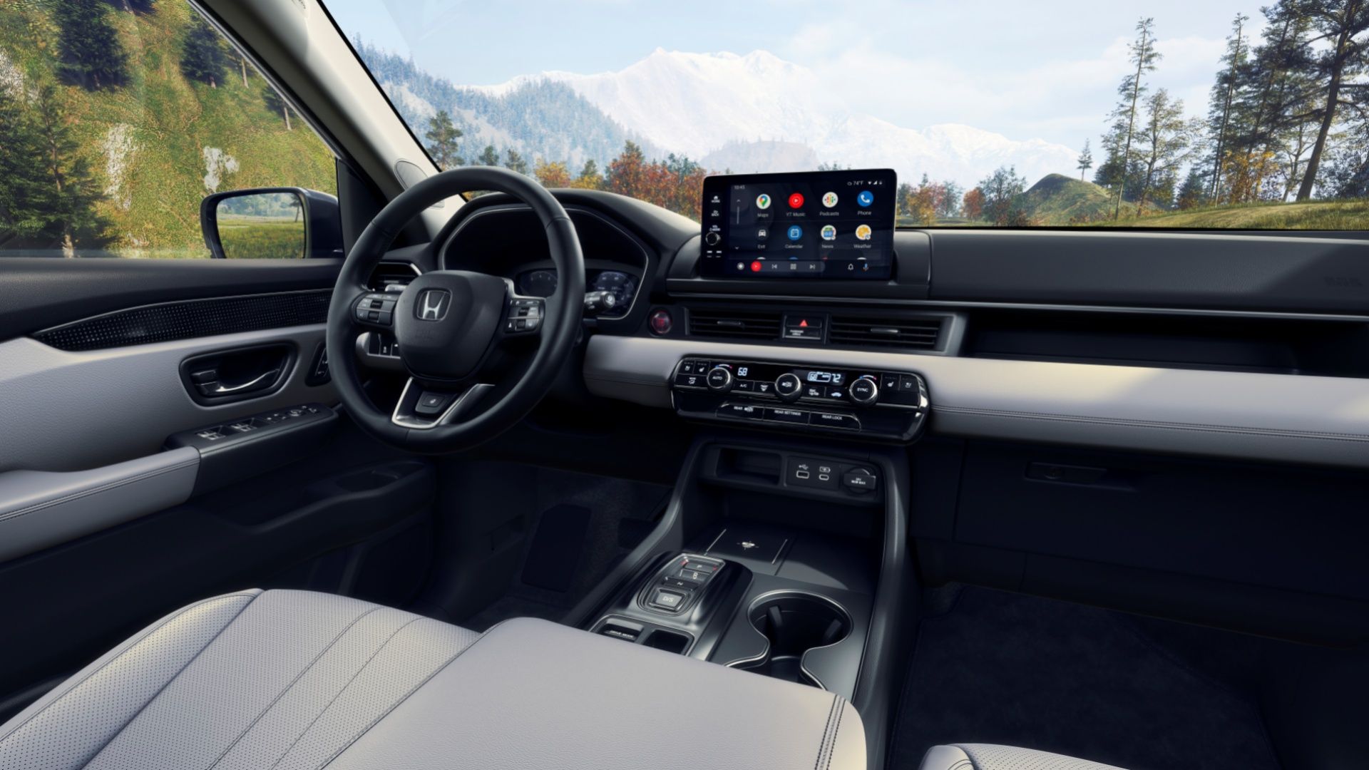 Honda Pilot 2023 Interior dianteiro