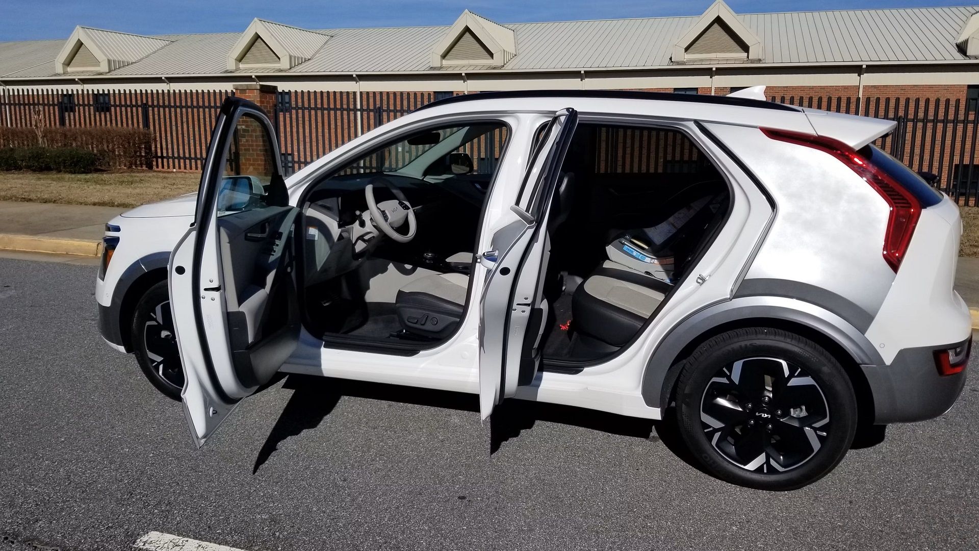A parked 2023 Kia Niro EV