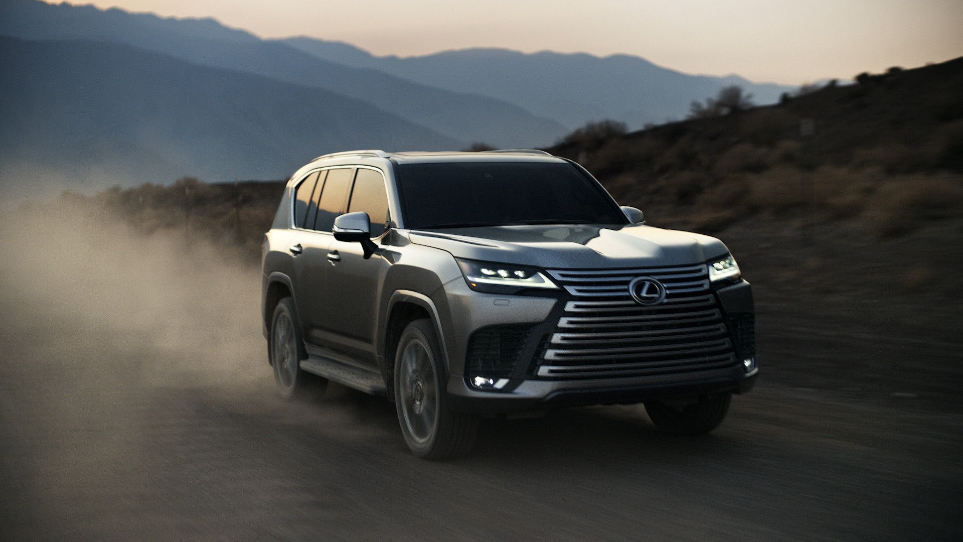 2023 Lexus LX 600 offroading