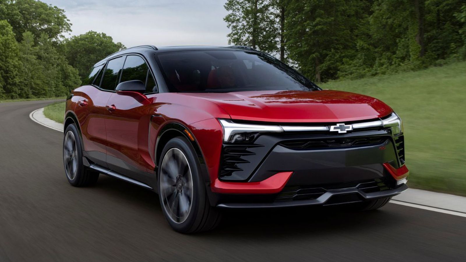Vermelho 2024 Chevrolet Blazer EV