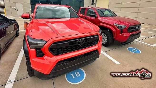 Red 2024 Toyota Tacoma TRD Off Road First Look