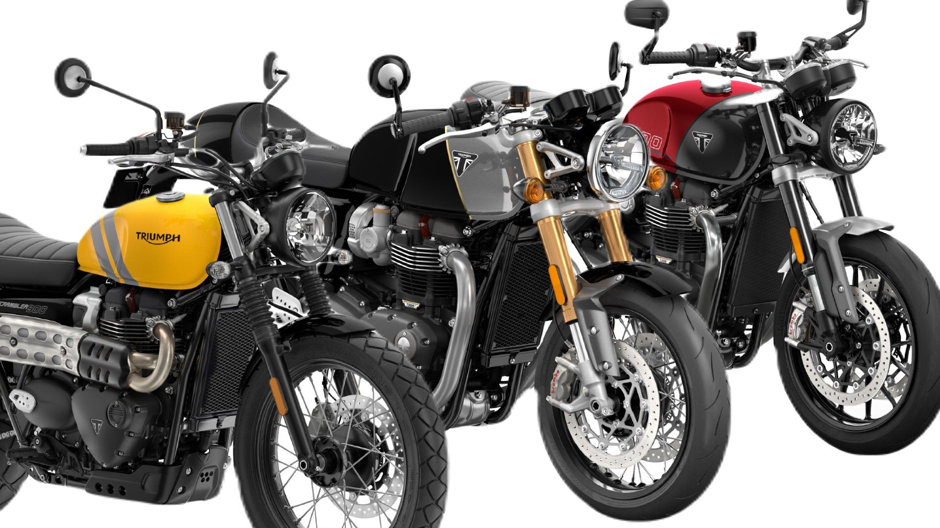 Triumph Thruxton RS, Speed Twin, And Scrambler More Attractive