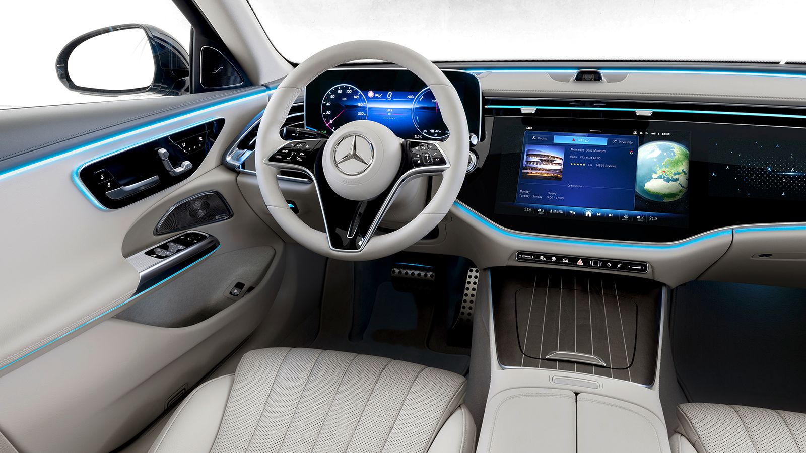 Mercedes-Benz E-Class dashboard